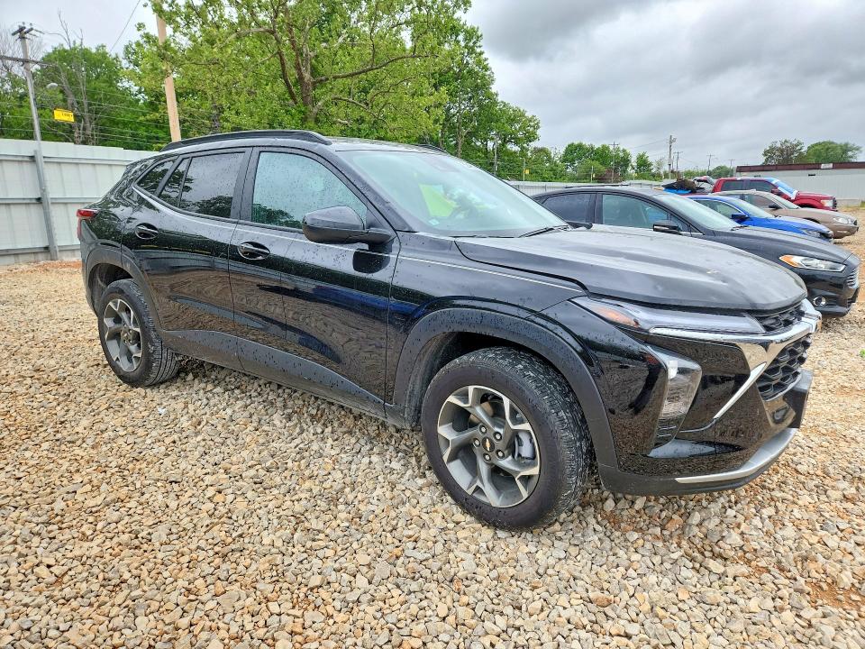 2025 Chevrolet VIN KL77LHEP4SC237759 COPART salvage auction — HAIL, Mo - Salvage Certificate Of Title, sold $8,300 on 2026-07-14 (photo 4)