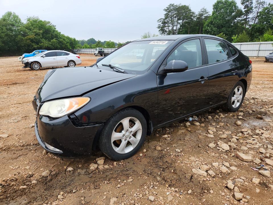 2008 Hyundai Elantra VIN KMHDU46D48U510519 COPART salvage auction — SIDE, Nc - Salvage Certificate Of Title, sold $275 on 2026-07-06 (photo 1)