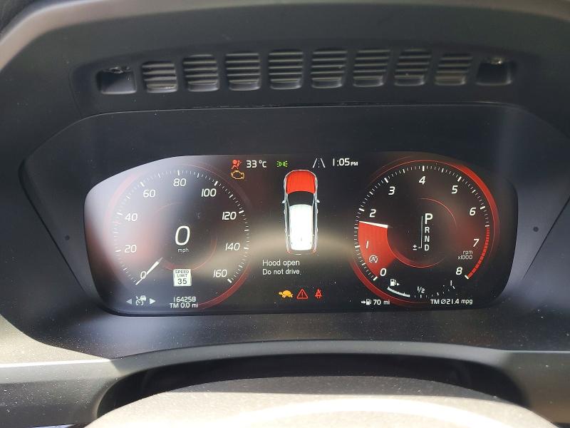 2016 Volvo Xc90 VIN YV4A22PK7G1087771 COPART salvage auction — FRONT END, Ca - Salvage Certificate, sold $70 on 2026-07-24 (photo 9)