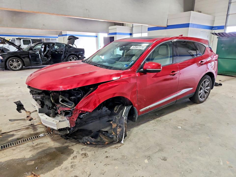2022 Acura VIN 5J8TC2H57NL000908 COPART salvage auction — ALL OVER, VA - CERT OF TITLE - SALVAGE, sold $2,850 on 2026-07-02 (photo 1)