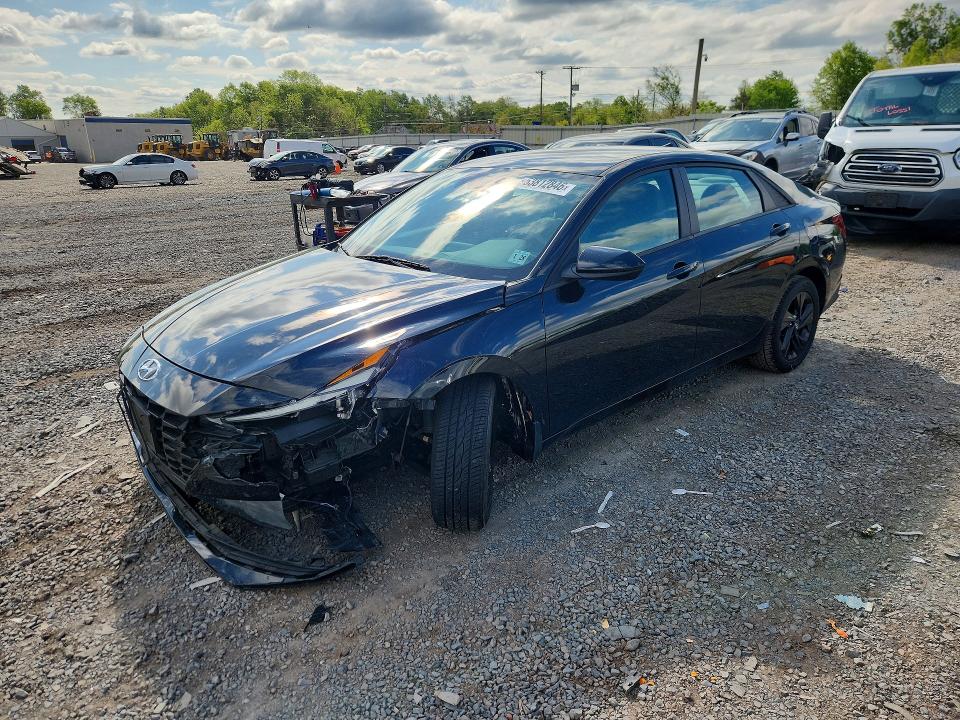 2023 Hyundai Elantra VIN 5NPLM4AG3PH106539 COPART salvage auction — FRONT END, Nj - Cert Of Title-Salvage, sold $4,100 on 2026-07-17 (photo 1)