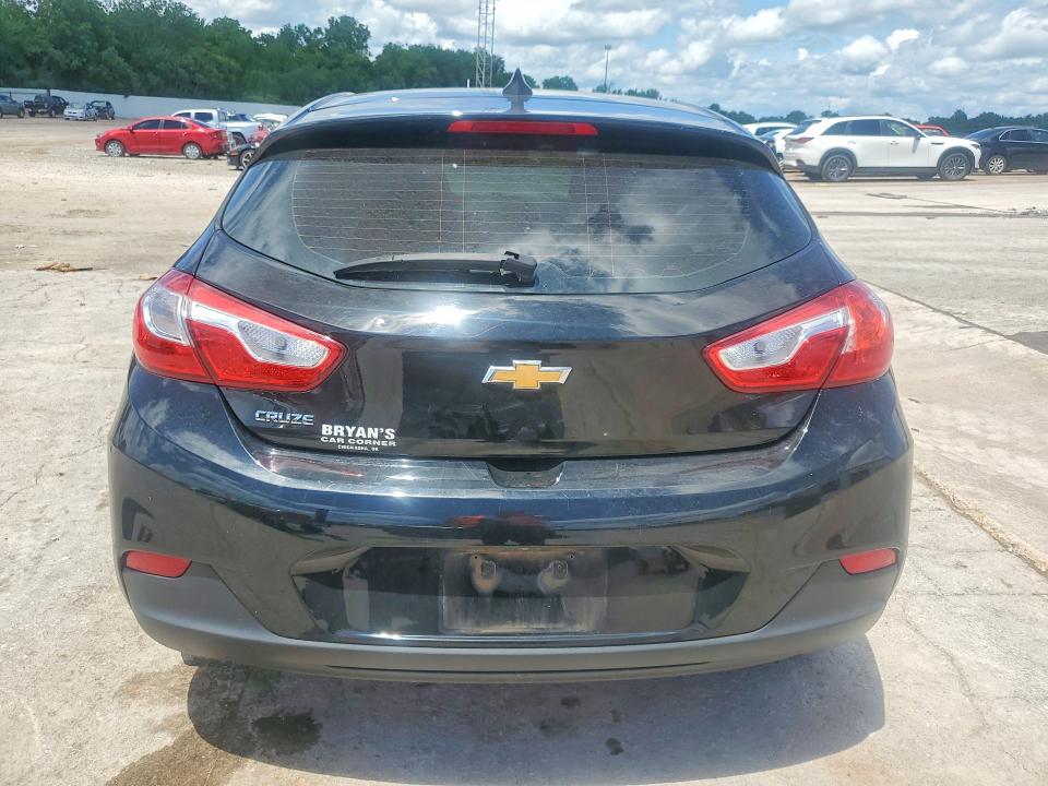 2019 Chevrolet Cruze VIN 3G1BC6SMXKS553956 COPART salvage auction — HAIL, Ok - Certificate Of Title, sold $3,450 on 2026-07-23 (photo 6)