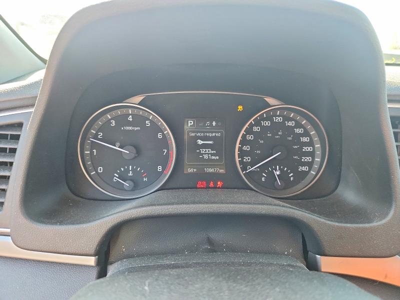 2018 Hyundai Elantra VIN KMHD84LF2JU467282 COPART salvage auction — FRONT END, Qc - Gravement Accidente, sold $1,650 on 2026-07-07 (photo 9)