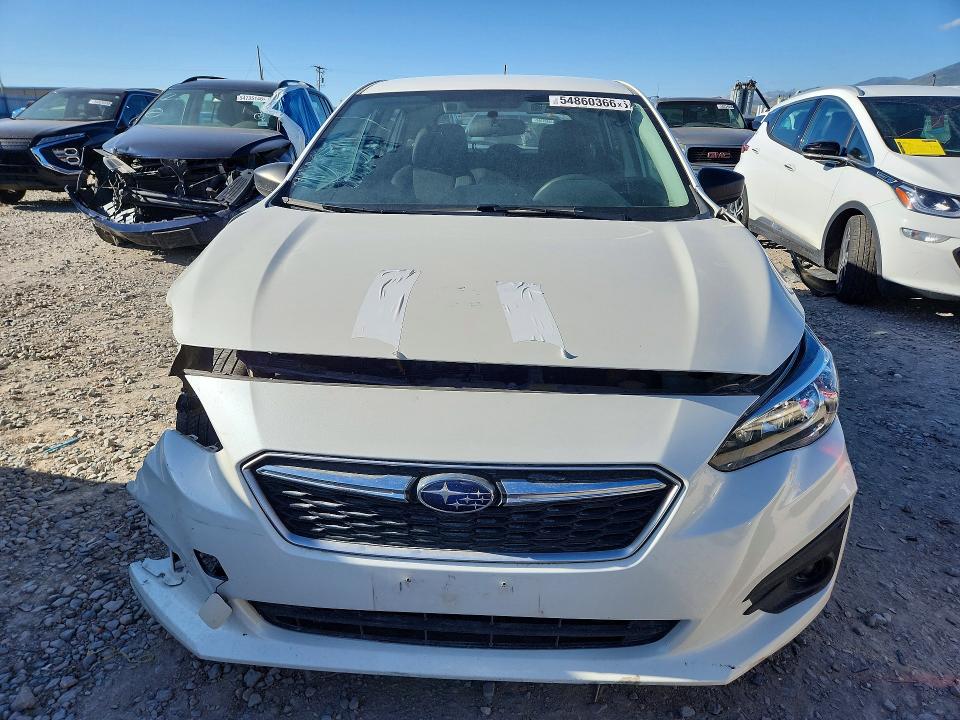 2019 Subaru Impreza VIN 4S3GTAB60K3741098 COPART salvage auction — FRONT END, Ut - Salvage Certificate, sold $3,100 on 2026-07-02 (photo 5)