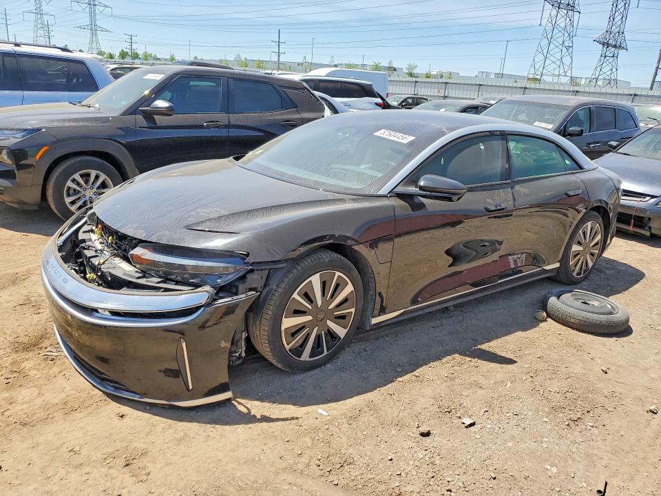 2023 Lucid VIN 50EA1TEA1PA005258 COPART salvage auction — UNDERCARRIAGE, Il - Salvage Certificate, sold $10,100 on 2026-07-16 (photo 1)