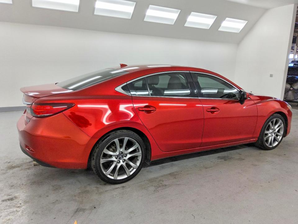 2015 Mazda 6 VIN JM1GJ1W5XF1195208 COPART salvage auction — REAR END, Ca - Certificate Of Title, sold $2,900 on 2026-07-07 (photo 3)