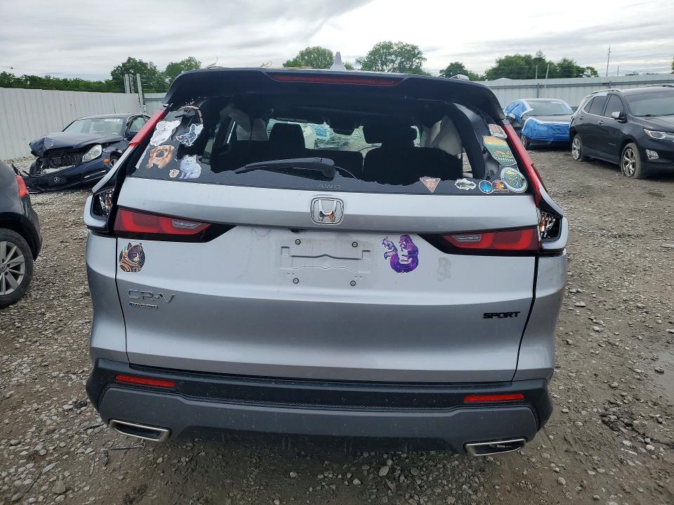2025 Honda Cr-v VIN 7FARS6H54SE079587 COPART salvage auction — ALL OVER, OH - CERT OF TITLE-SALVAGE, sold $3,850 on 2026-07-24 (photo 6)