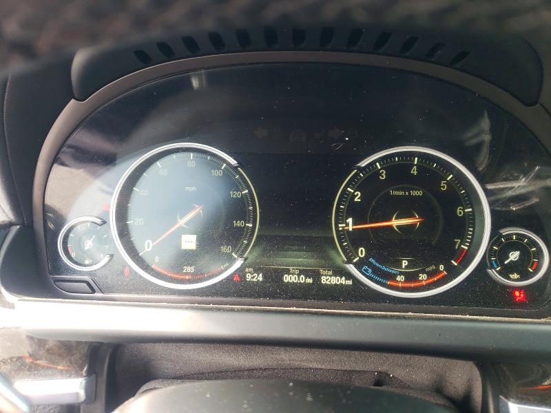 2016 BMW 6er VIN WBA6D0C58GD927883 COPART salvage auction — FRONT END, NC - SALVAGE CERTIFICATE OF TITLE, sold $7,600 on 2026-07-02 (photo 9)