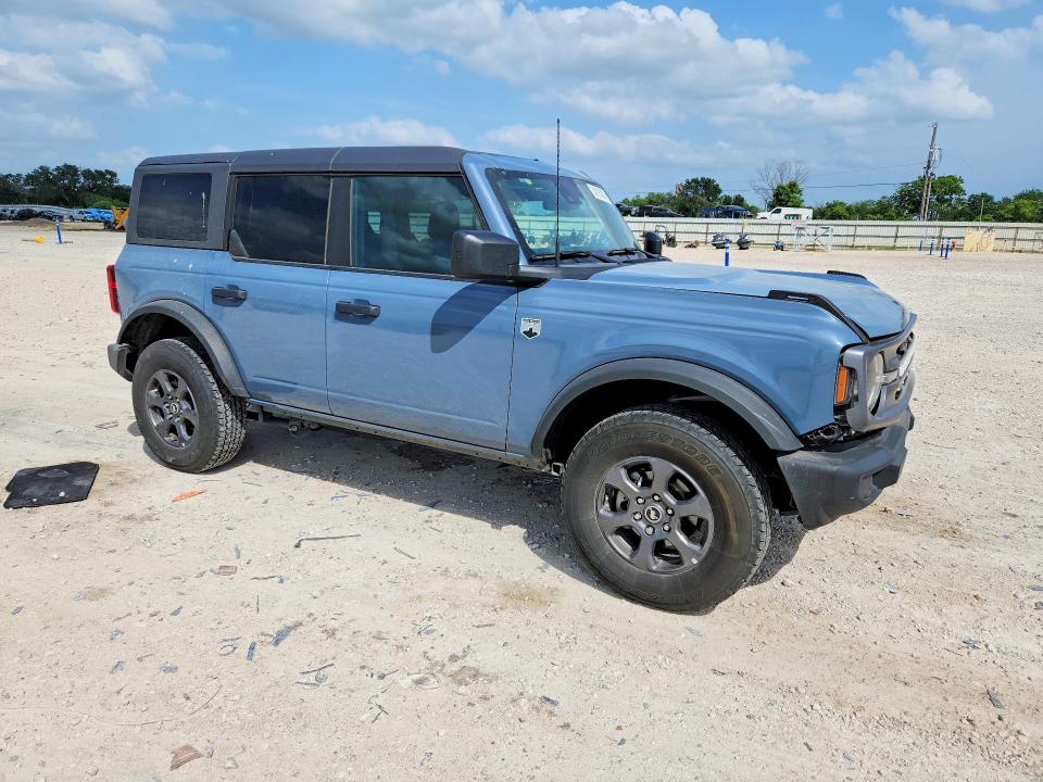 2024 Ford Bronco VIN 1FMDE7BH6RLB45615 COPART salvage auction — FRONT END, Tx - Salvage Vehicle Title, sold $18,200 on 2026-07-09 (photo 4)