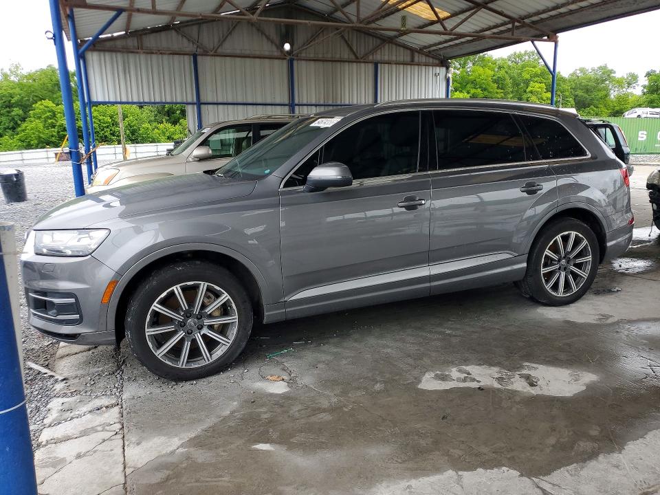 2017 Audi Q7 VIN WA1LAAF73HD034727 COPART salvage auction — MECHANICAL, Ga - Certificate Of Title, sold $3,100 on 2026-07-30 (photo 1)