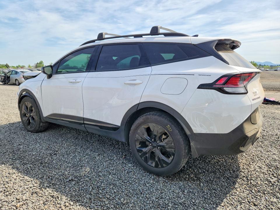 2025 Kia Sportage VIN 5XYK6CDF3SG260011 COPART salvage auction — FRONT END, Or - Salvage Title Certificate, sold $6,000 on 2026-07-07 (photo 2)