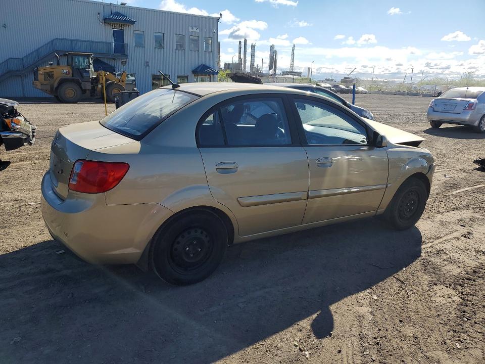 2010 Kia Rio VIN KNADH4B31A6685307 COPART salvage auction — FRONT END, Qc - Gravement Accidente, sold $400 on 2026-07-07 (photo 3)