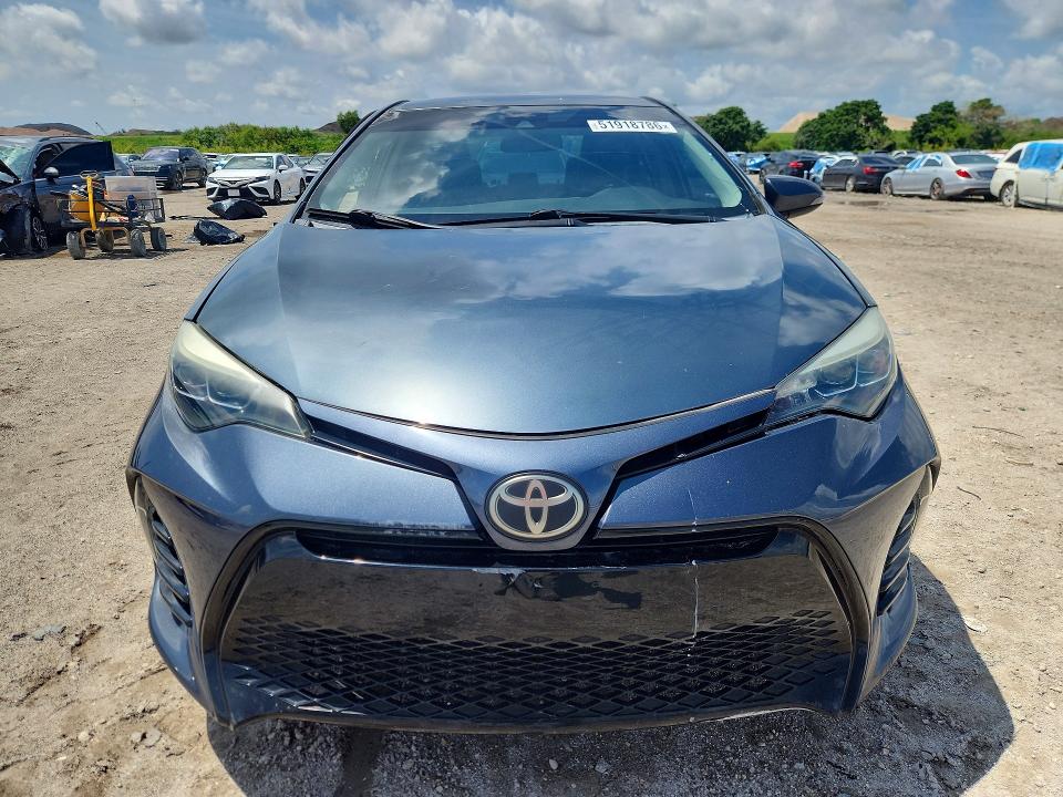 2018 Toyota Corolla VIN 5YFBURHE6JP821676 COPART salvage auction — SIDE, Mi - Certificate Of Title, sold $5,900 on 2026-07-07 (photo 5)