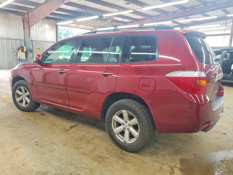 2009 Toyota Highlander VIN JTEES41A792141286 COPART salvage auction — FRONT END, Nc - Salvage Certificate Of Title, sold $1,150 on 2026-07-15 (photo 2)