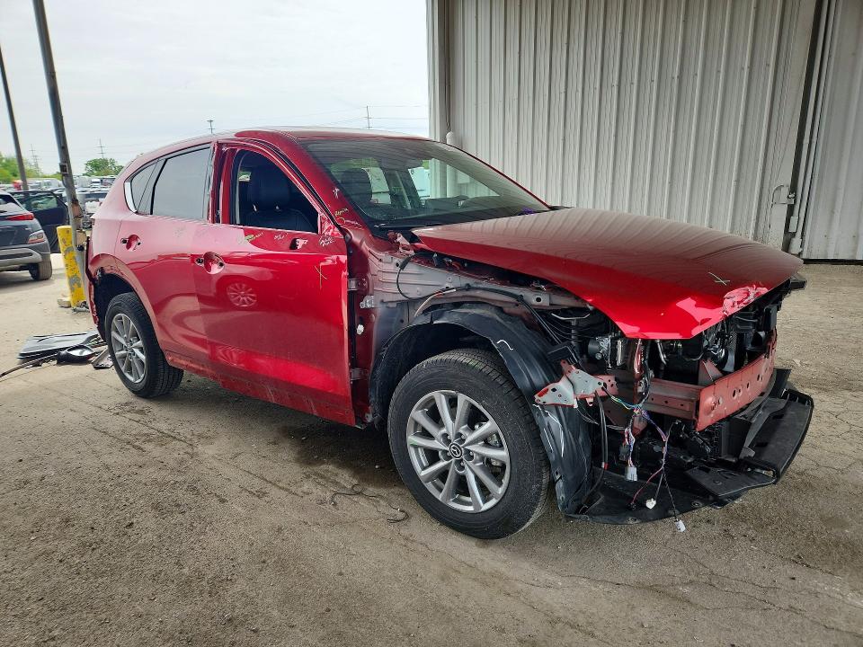 2025 Mazda VIN JM3KFBCLXS0568033 COPART salvage auction — FRONT END, In - Cert Of Title-Salvage Title, sold $8,400 on 2026-07-20 (photo 4)