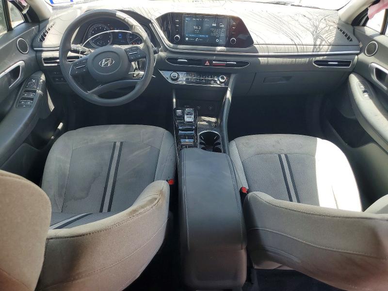 2020 Hyundai Sonata VIN 5NPEG4JA7LH020205 COPART salvage auction — ROLLOVER, Tx - Salvage Vehicle Title, sold $1,700 on 2026-07-17 (photo 8)