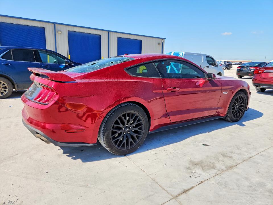2019 Ford Mustang VIN 1FA6P8CF0K5157737 COPART salvage auction — HAIL, Tx - Certificate Of Title, sold $3,800 on 2026-07-10 (photo 3)