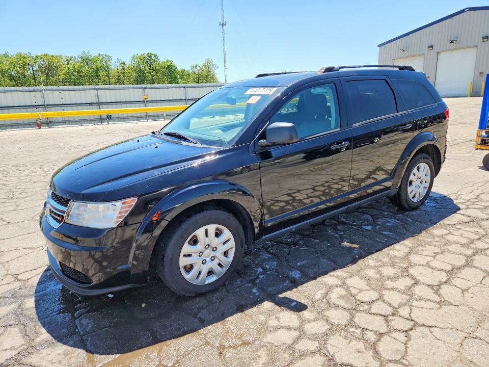 2018 Dodge Journey VIN 3C4PDCAB8JT498294 COPART salvage auction — HAIL, Mo - Certificate Of Title, sold $1,250 on 2026-07-06 (photo 1)
