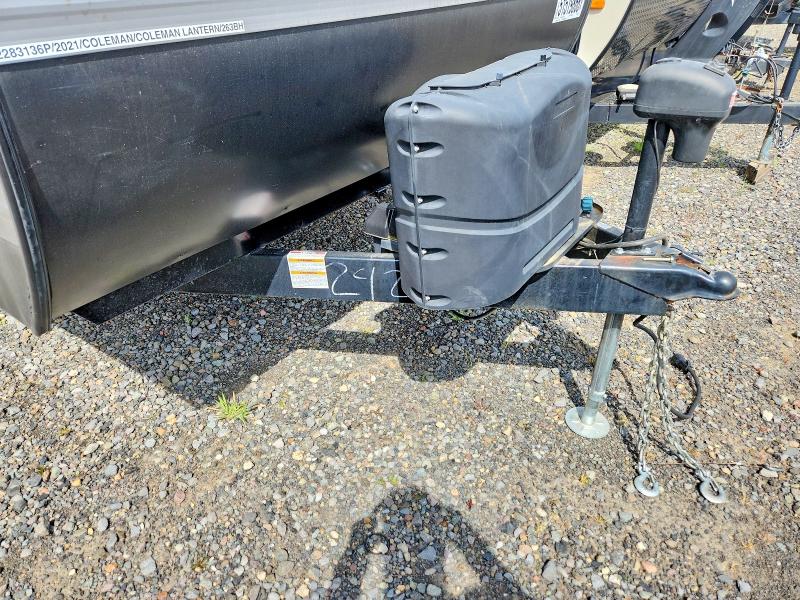 2021 Keystone Coleman VIN 4YDT26323MY942426 COPART salvage auction — MINOR DENT/SCRATCHES, OR - SALVAGE TITLE CERTIFICATE, sold $7,900 on 2026-07-09 (photo 8)