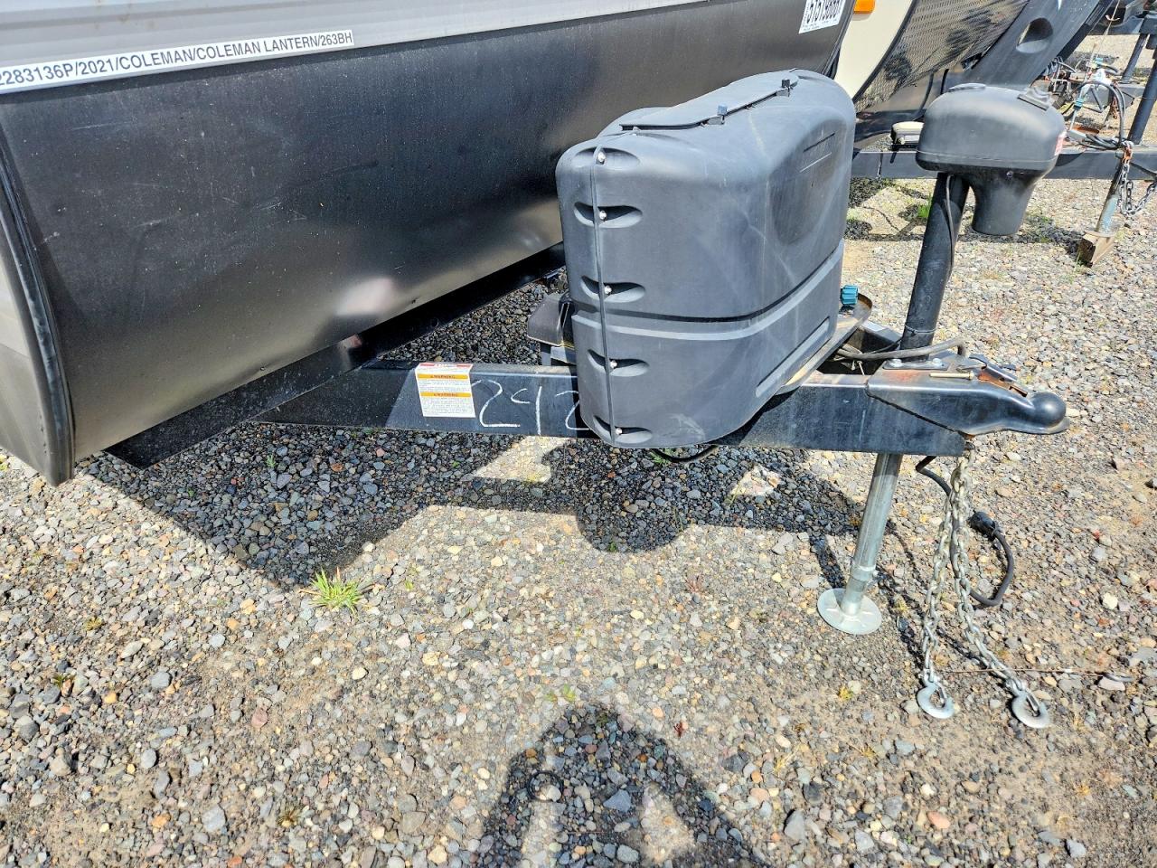 2021 Keystone Coleman VIN 4YDT26323MY942426 COPART salvage auction — Minor Dent/Scratches, OR - SALVAGE TITLE CERTIFICATE, sold $7,900 on 2026-07-02 (photo 8)