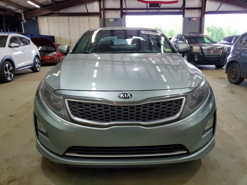 2015 Kia Optima hybrid VIN KNAGN4AD7F5090863 COPART salvage auction — MINOR DENT/SCRATCHES, Vt - Certificate Of Title, sold $2,000 on 2026-07-09 (photo 5)