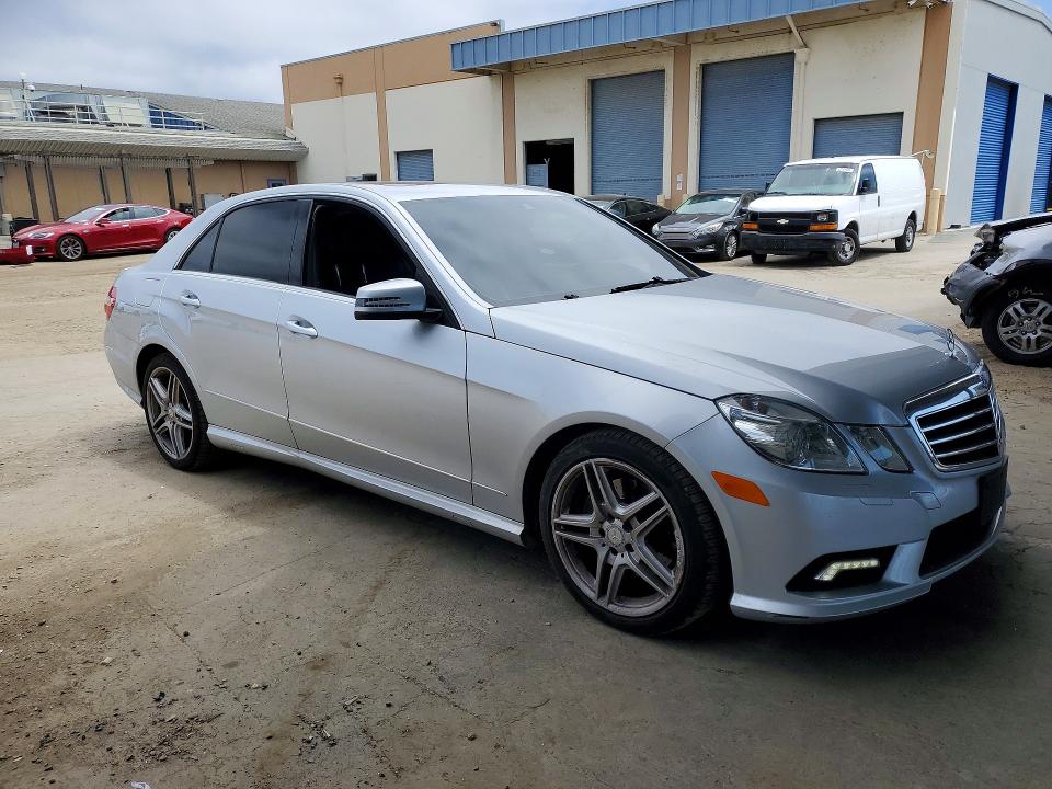 2011 Mercedes-benz E-klasse VIN WDDHF5GB1BA267575 COPART salvage auction — SIDE, Ca - Salvage Certificate, sold $1,100 on 2026-07-09 (photo 4)