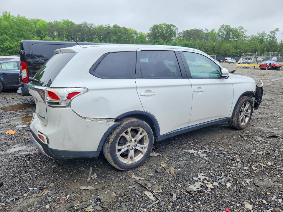 2015 Mitsubishi VIN JA4AD3A39FZ004226 COPART salvage auction — REAR END, Md - Cert Of Salvage > 75% Damage, sold $1,250 on 2026-07-24 (photo 3)