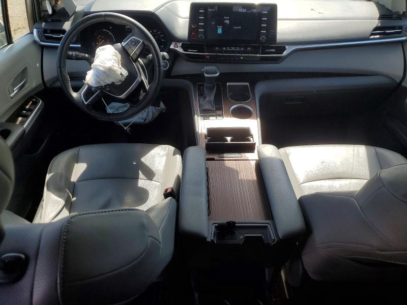 2021 Toyota VIN 5TDYSKFC6MS033629 COPART salvage auction — FRONT END, Il - Salvage Certificate, sold $8,700 on 2026-07-21 (photo 8)