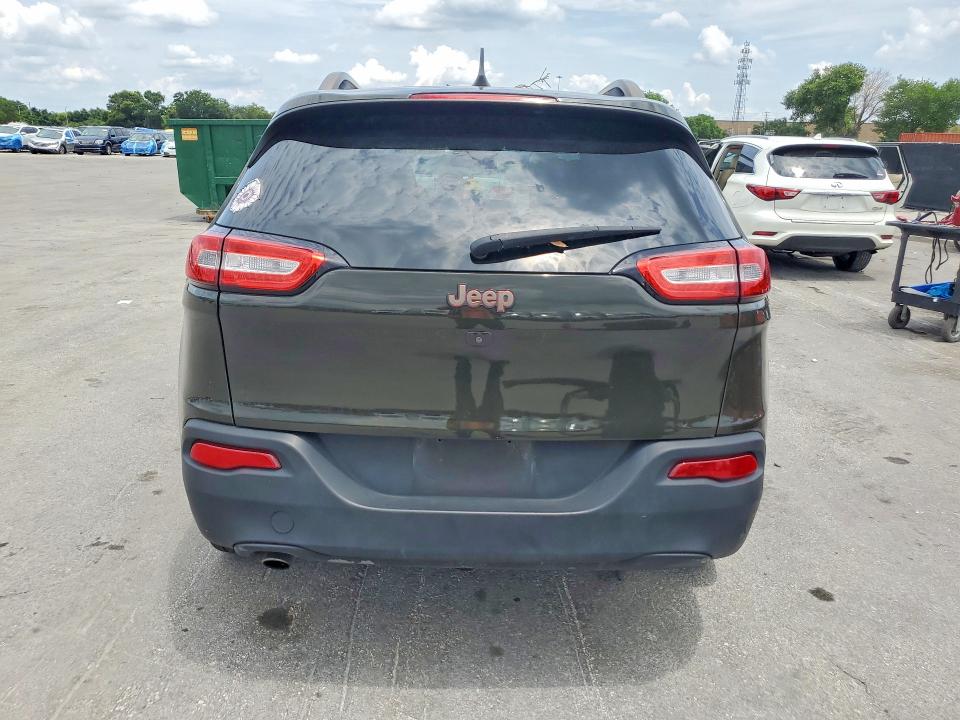 2016 Jeep Cherokee VIN 1C4PJLCB4GW346358 COPART salvage auction — FRONT END, Fl - Cert Of Title Slvg Rebuildable, sold $925 on 2026-07-09 (photo 6)