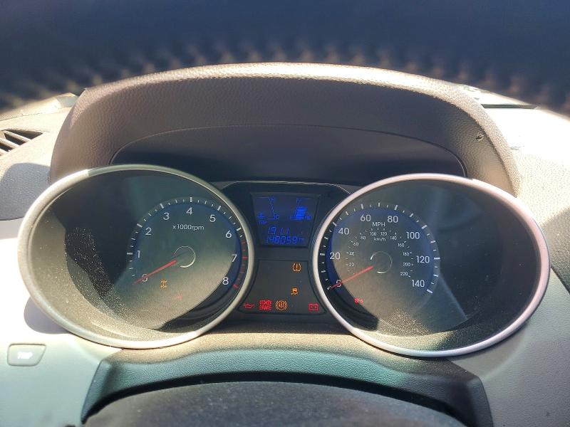 2013 Hyundai Tucson VIN KM8JUCAC7DU693467 COPART salvage auction — FRONT END, NJ - CERT OF TITLE-SALVAGE, sold $1,600 on 2026-07-28 (photo 9)
