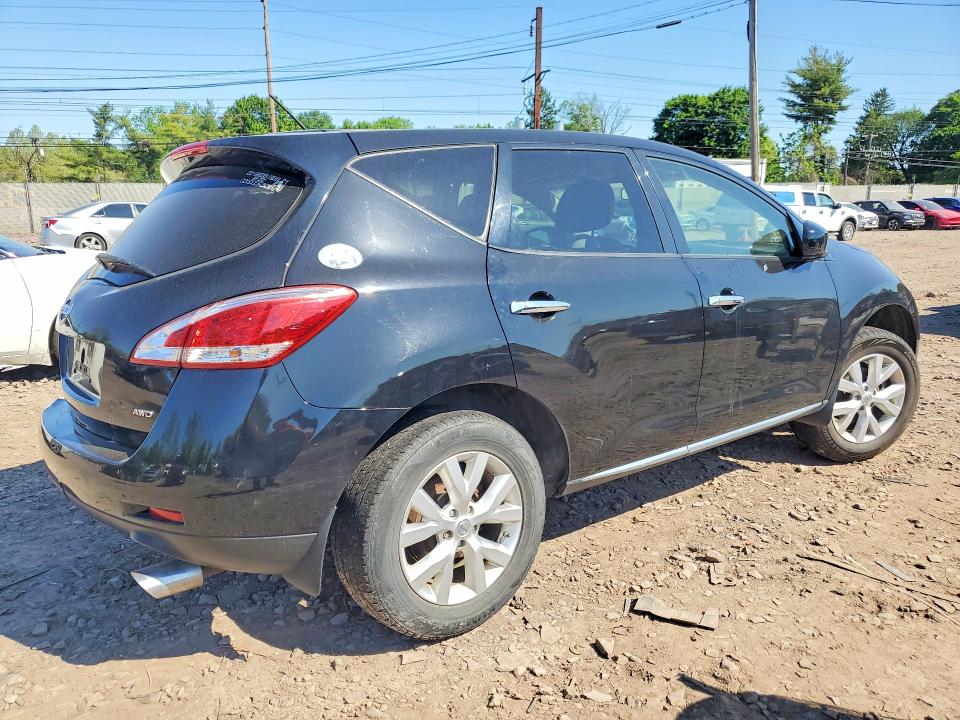 2014 Nissan VIN JN8AZ1MW1EW531327 COPART salvage auction — REAR END, Pa - Certificate Of Salvage, sold $650 on 2026-07-13 (photo 3)