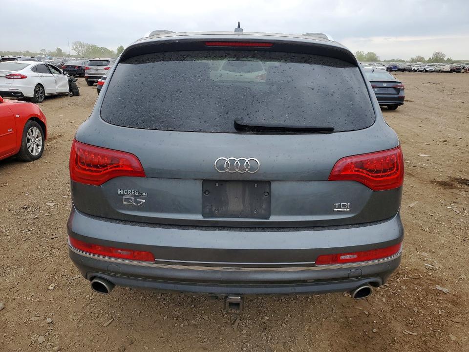 2015 Audi Q7 VIN WA1LMBFE1FD018163 COPART salvage auction — FRONT END, Il - Salvage Certificate, sold $1,050 on 2026-07-07 (photo 6)