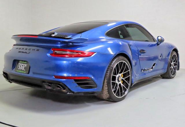 2018 Porsche 911 VIN WP0AD2A91JS156295 COPART salvage auction — ALL OVER, Ut - Dis/Dlr/Exp Only Salvage Title (P), sold $106,800 on 2026-07-22 (photo 3)