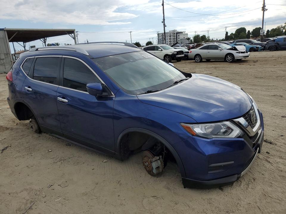 2020 Nissan Rogue VIN JN8AT2MT3LW040106 COPART salvage auction — STRIPPED, Ca - Salvage Certificate, sold $2,250 on 2026-07-20 (photo 4)