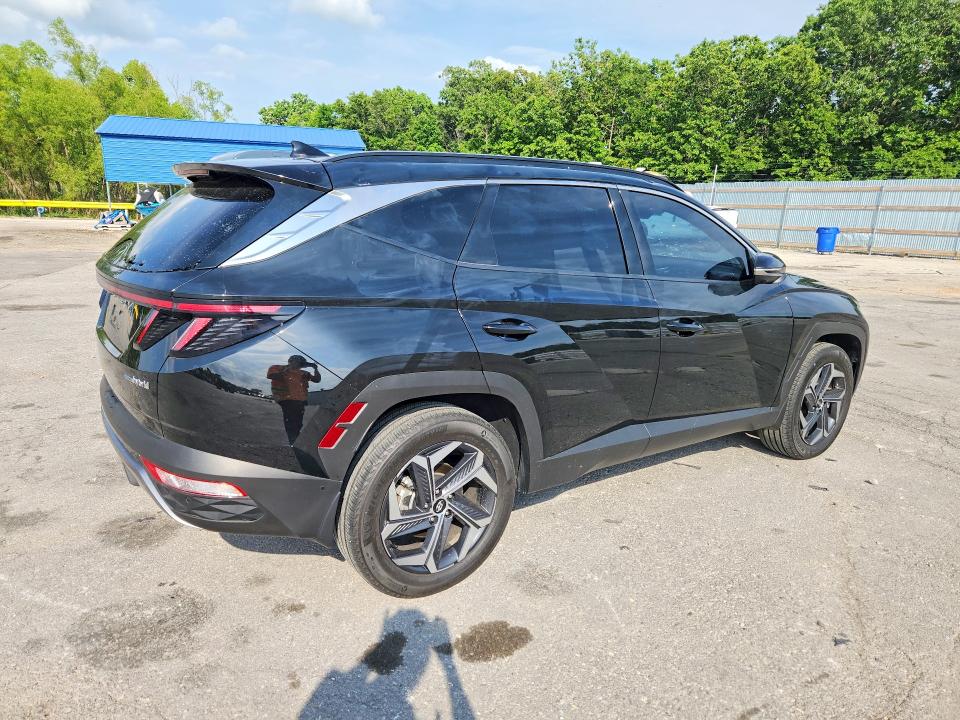 2024 Hyundai Tucson VIN KM8JECD10RU187106 COPART salvage auction — HAIL, Mo - Salvage Certificate Of Title, sold $12,600 on 2026-07-15 (photo 3)