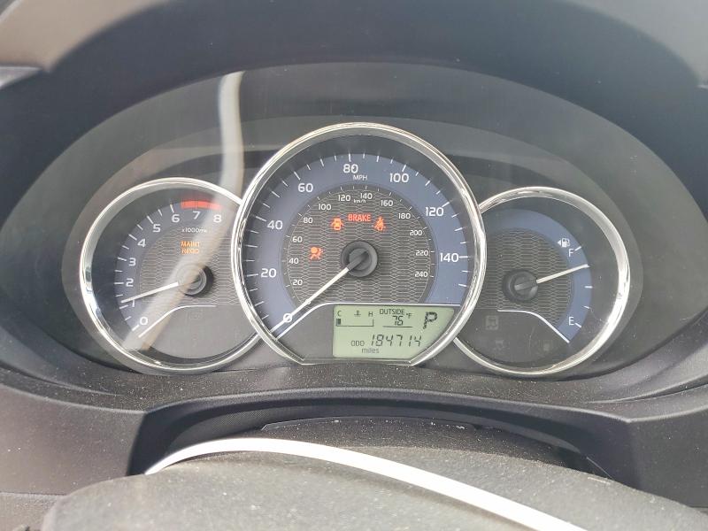 2014 Toyota Corolla VIN 5YFBURHE2EP172884 COPART salvage auction — FRONT END, Id - Salvage Certificate Of Title, sold $1,750 on 2026-07-16 (photo 9)