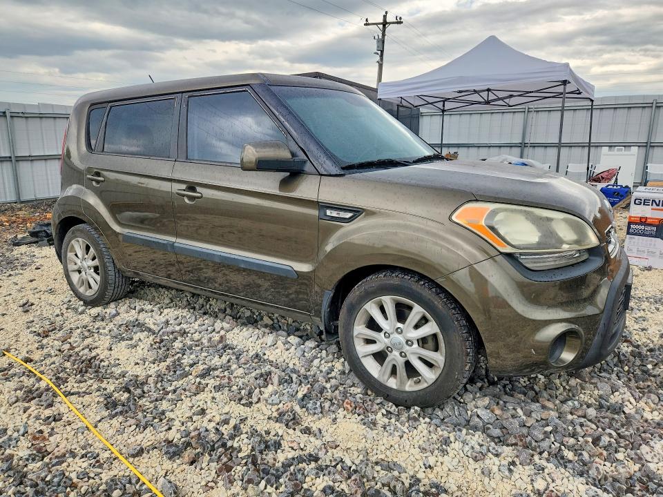 2013 Kia Soul VIN KNDJT2A59D7551719 COPART salvage auction — HAIL, MO - CERTIFICATE OF TITLE, sold $100 on 2026-07-27 (photo 4)