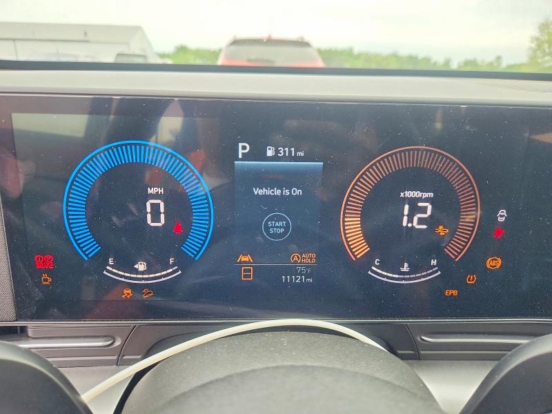 2026 Hyundai Kona VIN KM8HACAB8TU348493 COPART salvage auction — HAIL, OH - CERT OF TITLE-SALVAGE, sold $9,100 on 2026-07-09 (photo 9)