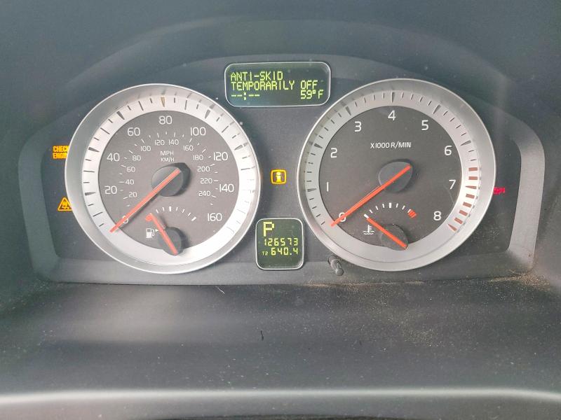 2013 Volvo C70 VIN YV1672MC9DJ139253 COPART salvage auction — REAR END, Ca - Salvage Certificate, sold $850 on 2026-07-09 (photo 9)
