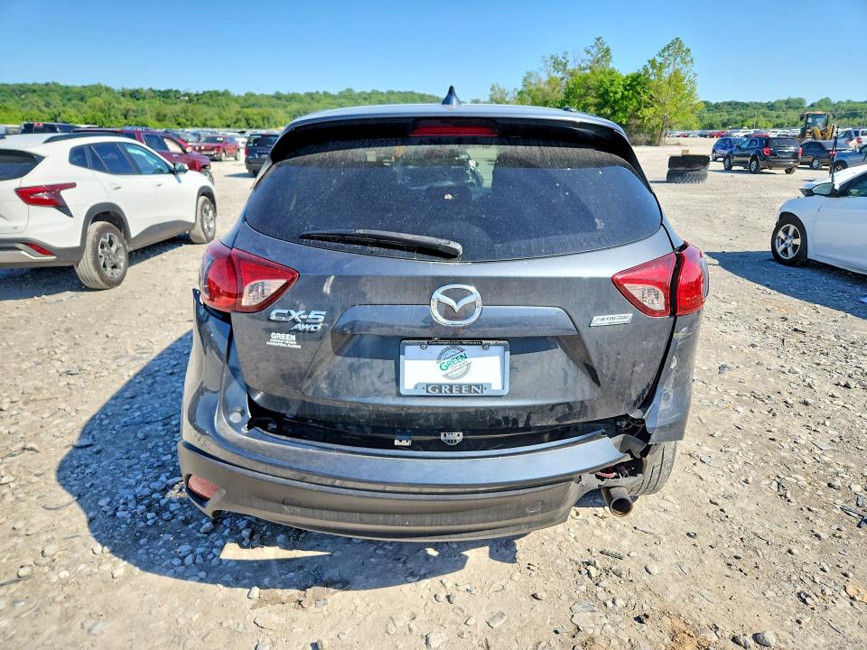 2013 Mazda Cx-5 VIN JM3KE4CE7D0148653 COPART salvage auction — REAR END, Il - Salvage Certificate, sold $2,150 on 2026-07-15 (photo 6)