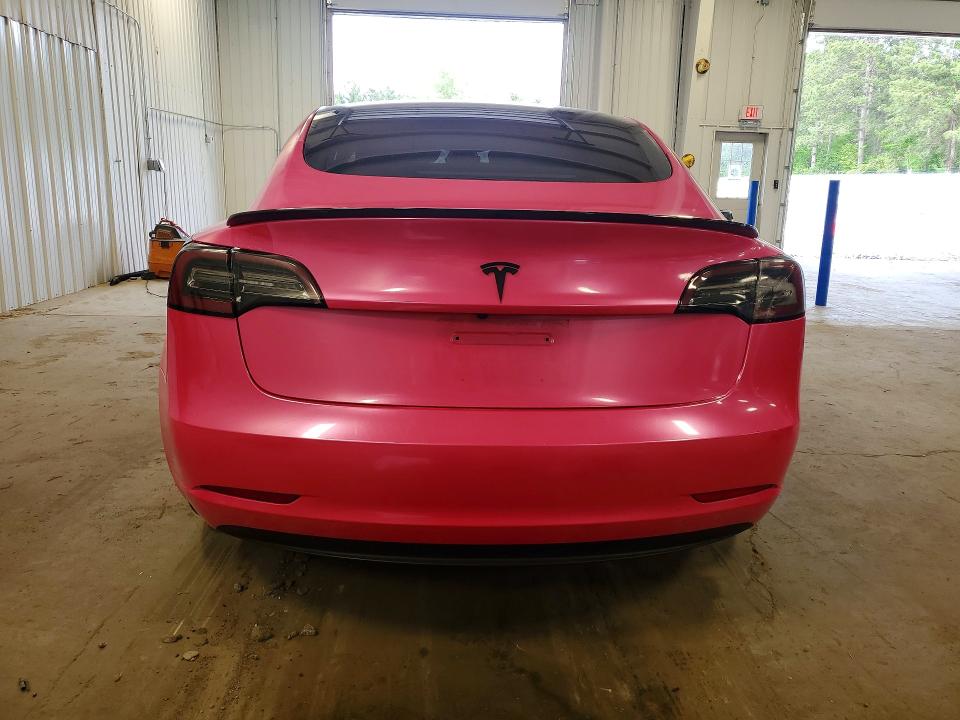 2021 Tesla Model 3 VIN 5YJ3E1EB8MF862405 COPART salvage auction — FRONT END, Mn - Cert Of Title-Salvage, sold $2,700 on 2026-07-21 (photo 6)