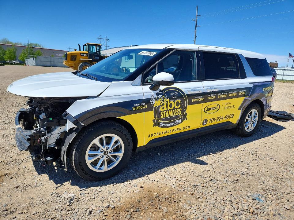 2024 Kia Carnival VIN KNDNB4H33R6393623 COPART salvage auction — FRONT END, Mn - Cert Of Title-Salvage, sold $6,800 on 2026-07-06 (photo 1)