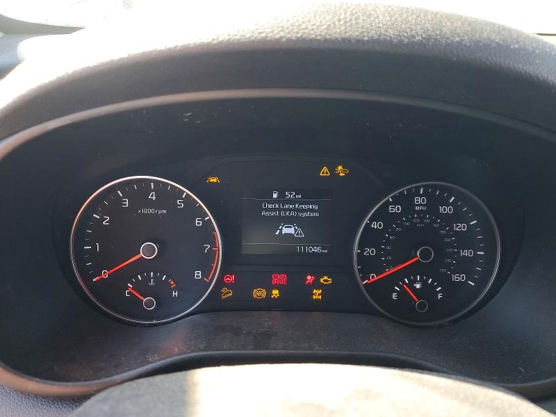 2021 Kia Sportage VIN KNDPMCAC1M7861097 COPART salvage auction — FRONT END, In - Cert Of Title-Salvage Title, sold $2,300 on 2026-07-07 (photo 9)