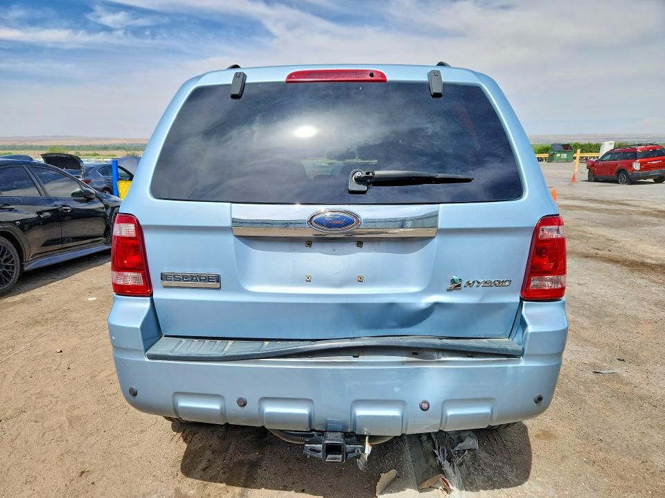 2008 Ford Escape VIN 1FMCU49H08KA39958 COPART salvage auction — REAR END, Nm - Cert Of Title-Salvage, sold $525 on 2026-07-02 (photo 6)