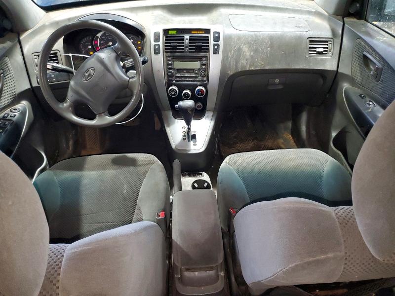 2006 Hyundai Tucson VIN KM8JN72D56U313556 COPART salvage auction — FRONT END, Oh - Cert Of Title-Salvage, sold $325 on 2026-07-02 (photo 8)