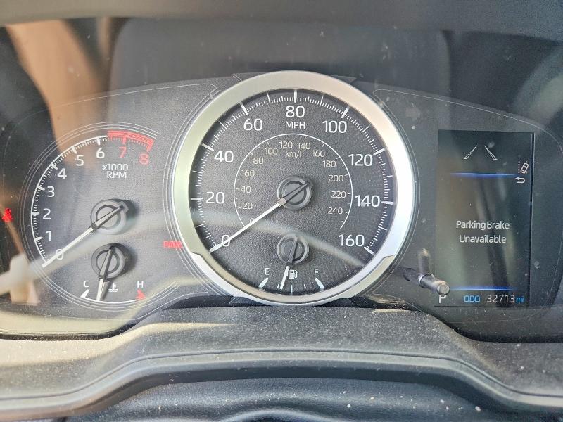 2022 Toyota Corolla VIN JTDEPMAE7N3017743 COPART salvage auction — HAIL, Mo - Salvage Certificate Of Title, sold $7,900 on 2026-07-27 (photo 9)