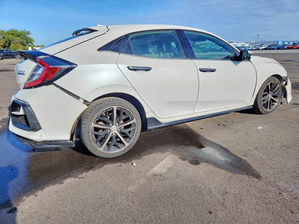 2021 Honda Civic VIN SHHFK7H9XMU407930 COPART salvage auction — FRONT END, Fl - Certificate Of Destruction, sold $2,750 on 2026-07-18 (photo 3)