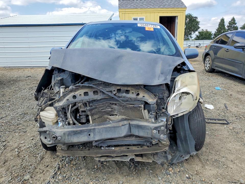 2011 Toyota Yaris VIN JTDKT4K30B5334968 COPART salvage auction — FRONT END, Ca - Salvage Certificate, sold $15 on 2026-07-28 (photo 5)