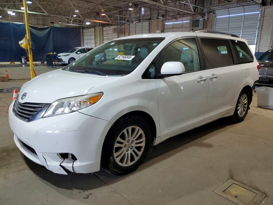 2014 Toyota Sienna VIN 5TDYK3DC3ES440365 COPART salvage auction — REAR END, Mi - Certificate Of Title, sold $4,350 on 2026-07-17 (photo 1)