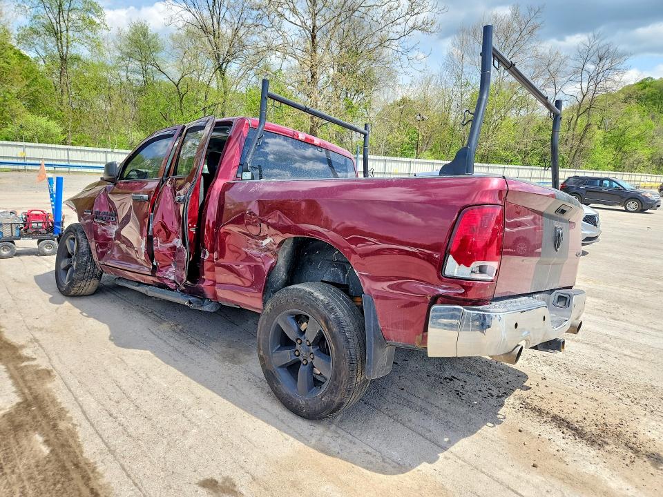 2019 Ram 1500 VIN 1C6RR7FTXKS608193 COPART salvage auction — ALL OVER, PA - CERTIFICATE OF SALVAGE, sold $1,300 on 2026-07-02 (photo 2)